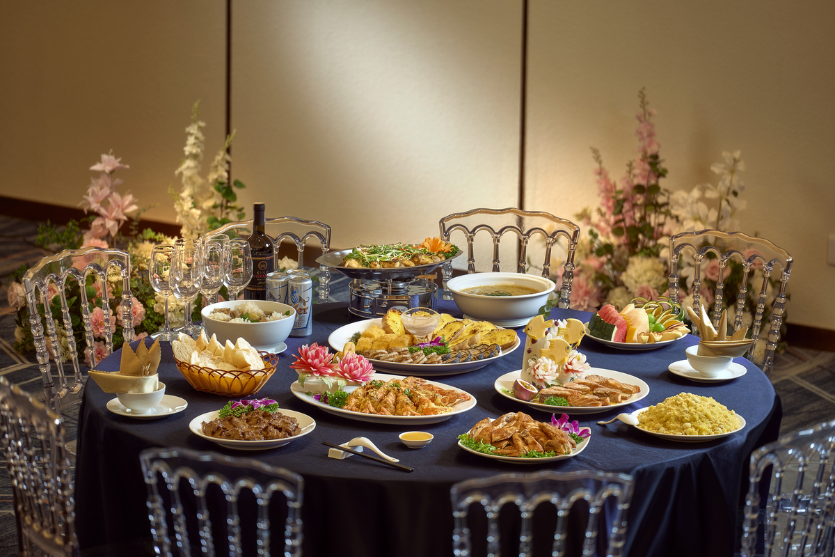 Ẩm thực cưới đa dạng tại Pandora Center