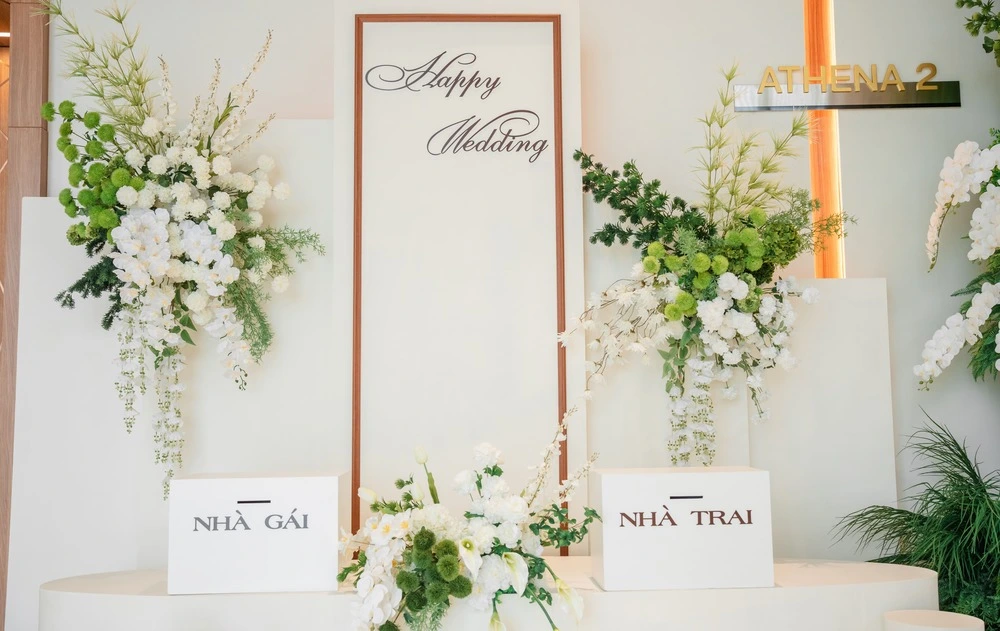 Tiệc Cưới Tối Giản Sang Trọng 2026 – Concept Minimalist & Gam Màu Trắng Ngà